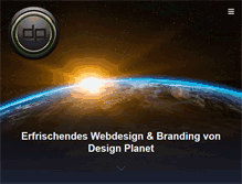 Tablet Screenshot of designplanet.ch